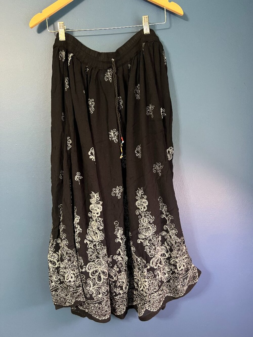 L.K. Collections Bohemian Batik Skirt Size Is Free Style